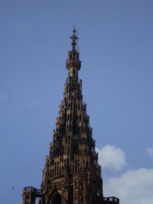 Strasbourg. Flèche de la Cathédrale.