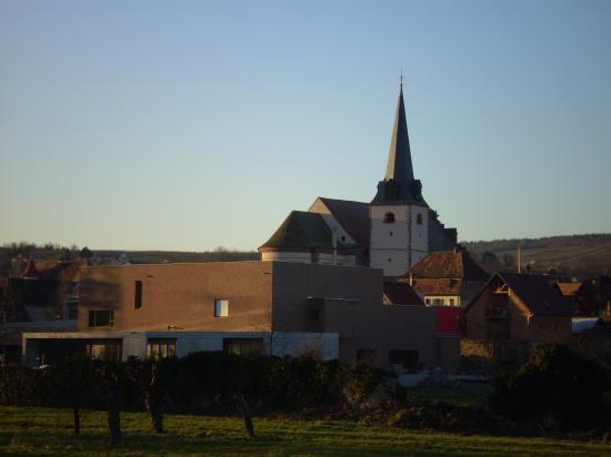 Rosheim. Eglise Saint-Etienne et Médiathèque Josselmann.