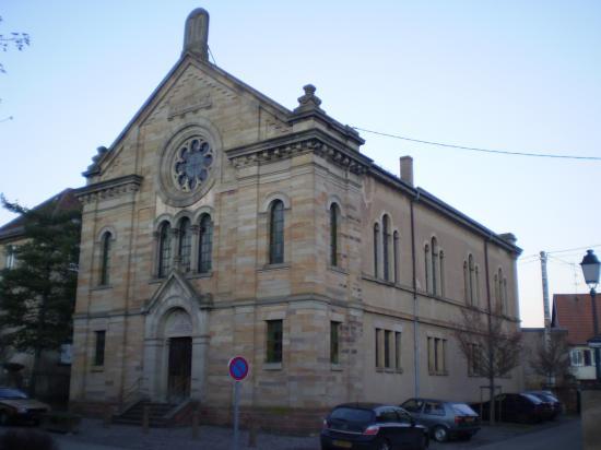 Rosheim. La Synagogue.