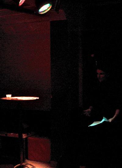 Lecture-projection au Standard Café, Lausanne, 2010
